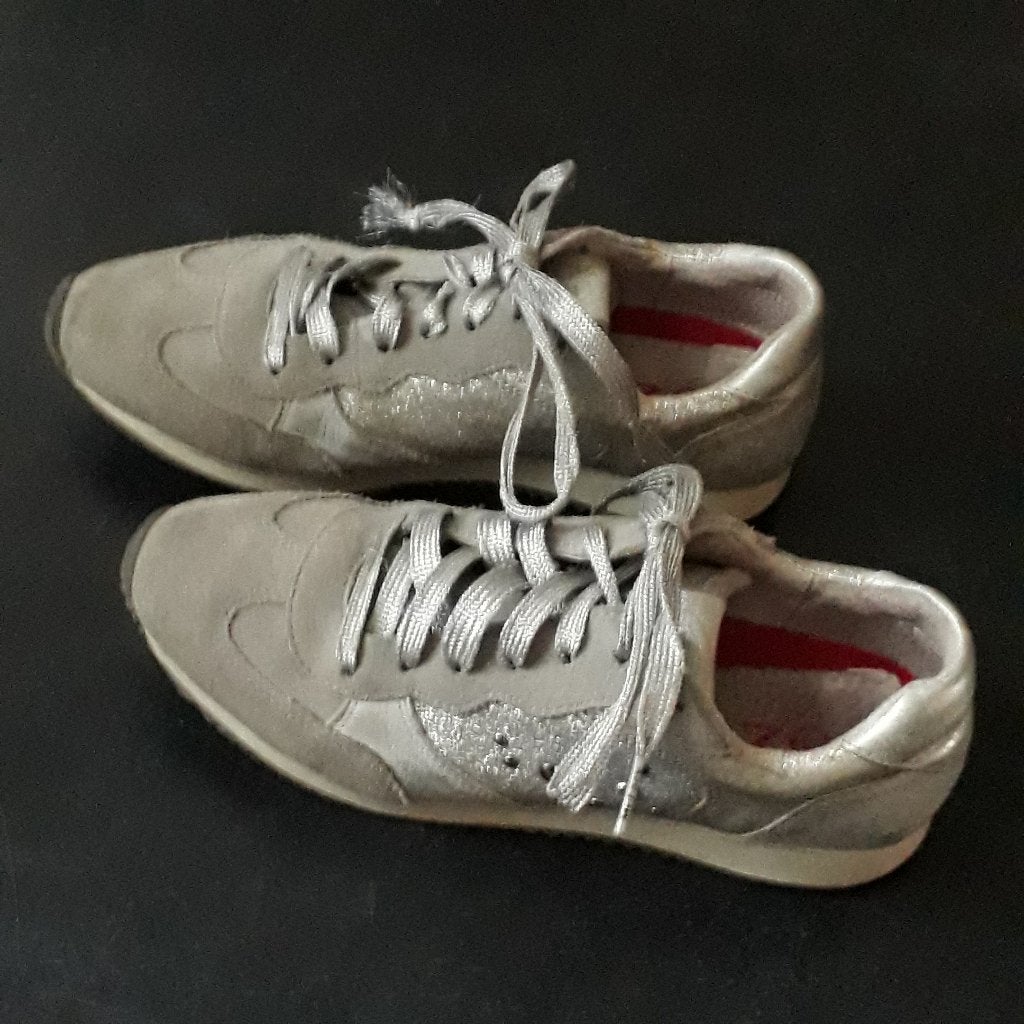 sneakers grijs mt. 37, Meisje, Schoenen, Ophalen of Verzenden, Zo goed als nieuw