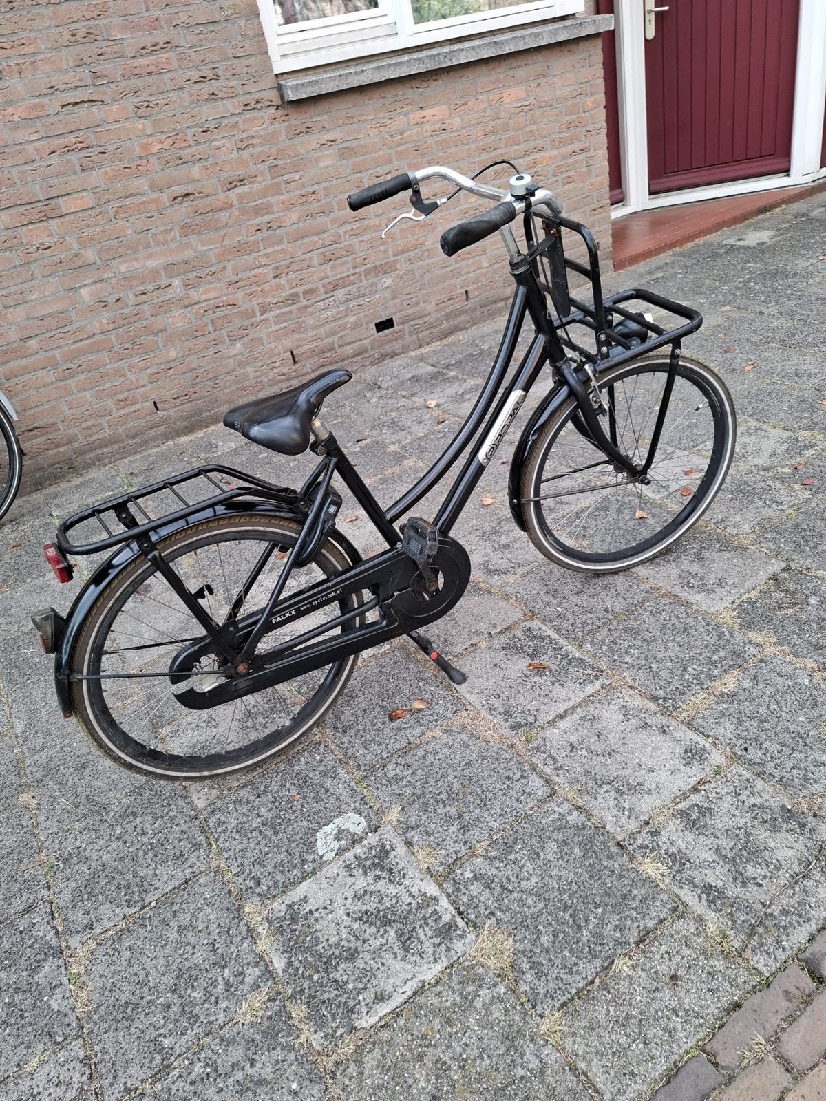 Gazelle damesfiets met voordrager - Zwart, Fietsen en Brommers, Ophalen, Terugtraprem, Gazelle, 53 tot 56 cm