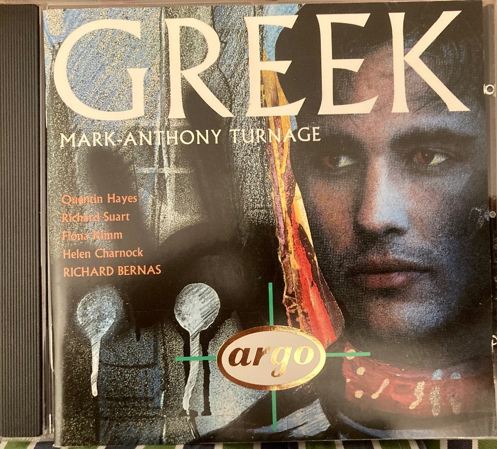 Turnage | Greek | Bernas, Cd's en Dvd's, Ophalen of Verzenden, Modernisme tot heden, Gebruikt, Overige typen