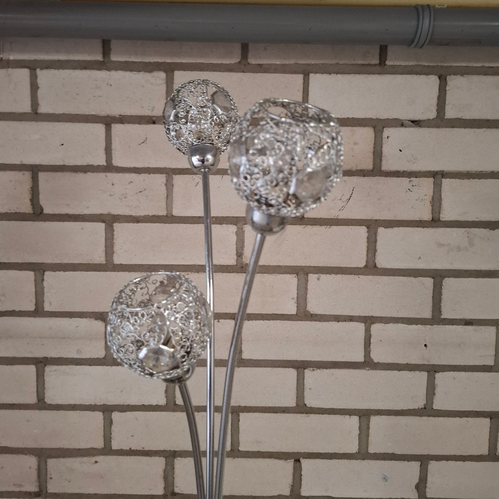 Staande lamp, Ophalen, Zo goed als nieuw, Glas, Modern sjiek