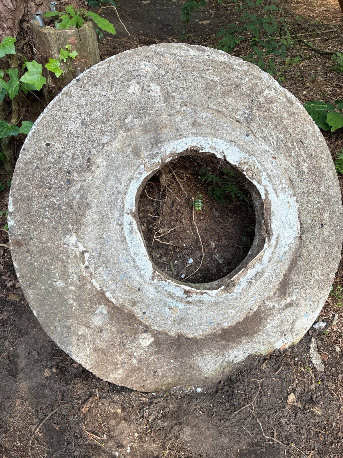 Putdeksel voor tuin of decoratie, Ophalen, Gebruikt