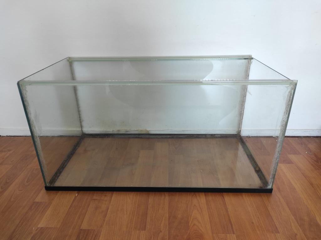Aquarium 80cm (niet waterdicht, t/m 27 mei), Ophalen, Gebruikt, Leeg aquarium