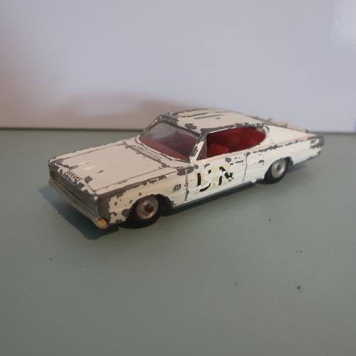 Dodge Charger 1:43 Cragstan Detroit Senior Israel N 8112, Ophalen of Verzenden, Gebruikt, Auto, Overige merken