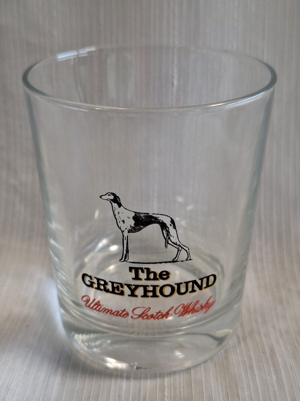 THE GREYHOUND whisky glas, Ophalen of Verzenden, Zo goed als nieuw, Borrel- of Shotglas