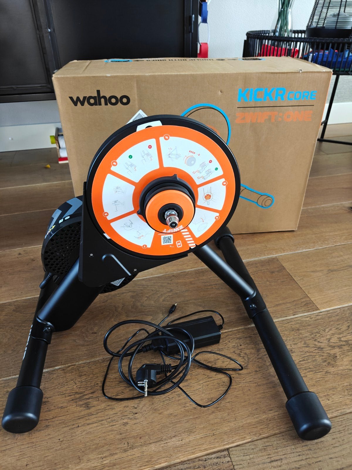Wahoo Kickr Core Smart Trainer - Zo goed als nieuw, Heren, Aluminium, Zo goed als nieuw, Meer dan 20 versnellingen