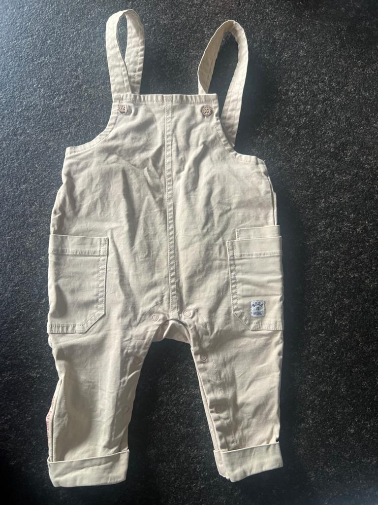 Tuinbroek maat 68, Kinderen en Baby's, Babykleding | Maat 68, Ophalen of Verzenden, Zo goed als nieuw, Jongetje of Meisje, Broekje