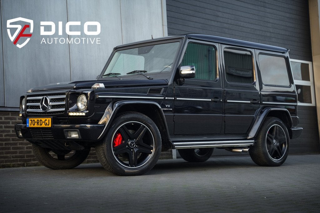 Mercedes-Benz G-Klasse AMG 55 K. 476 pk St.Wagon AMG-Sportpa, Automaat, Gebruikt, G-Klasse, 7 stoelen