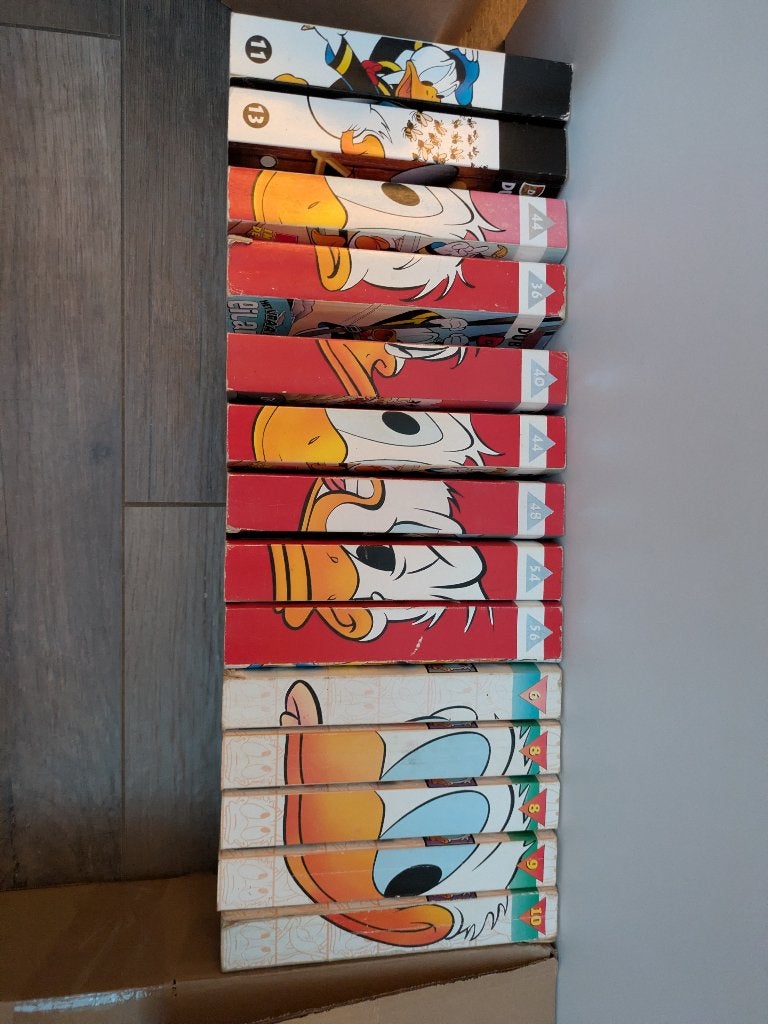 Donald Duck dubbel pockets, Boeken, Meerdere stripboeken, Ophalen, Gelezen