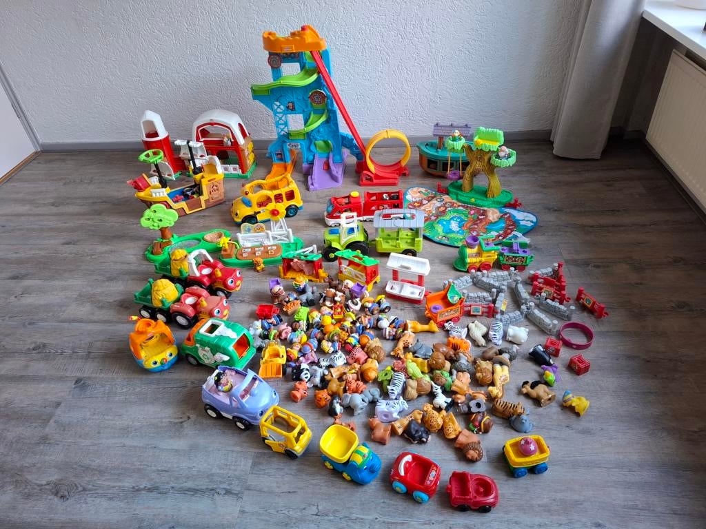 Grote set Fisher-Price Little People speelgoed, Kinderen en Baby's, Speelgoed | Fisher-Price, Ophalen, Gebruikt, Speelset