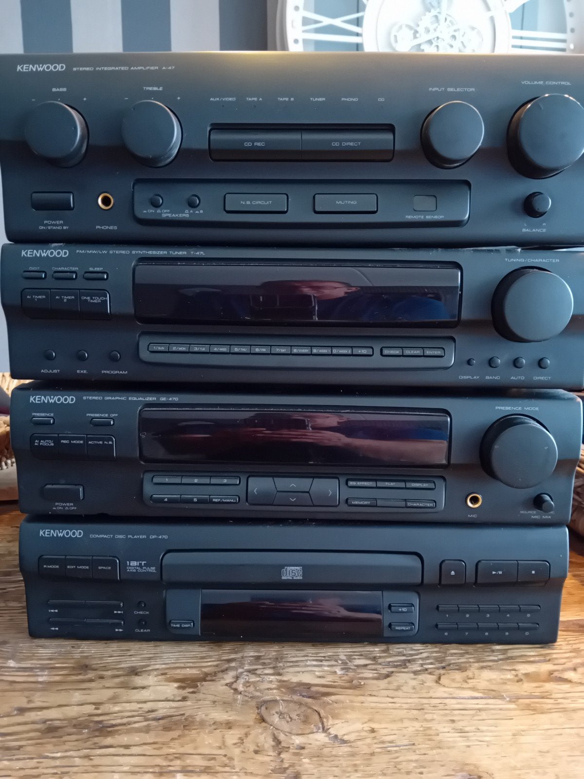 Kenwood Hifi-toren:, Gebruikt, Losse componenten, Tuner of Radio, Ophalen