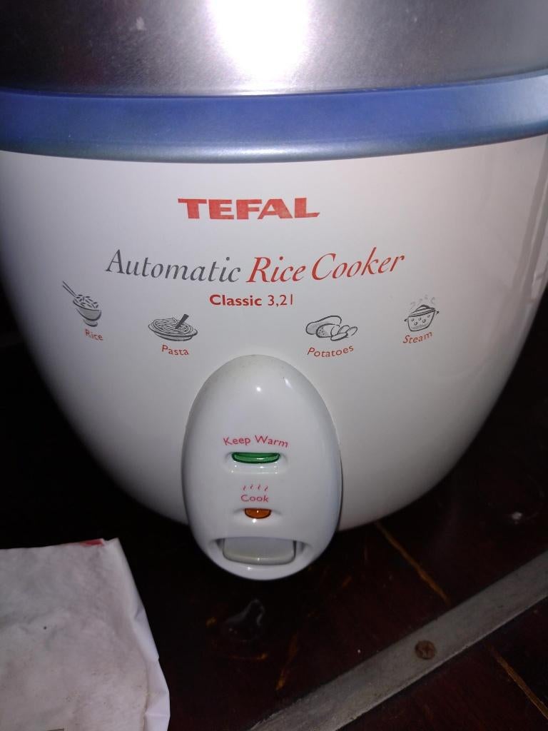 Tefal automatische rijstkoker, Witgoed en Apparatuur, Rijstkokers, Ophalen of Verzenden, Zo goed als nieuw