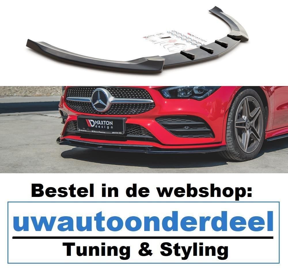 Spoiler Lip Voor Mercedes CLA Shooting Brake X118 Amg, Verzenden, Automotive Parts, A.parts@hotmail.nl, Trasmolenlaan 12 3447 GZ Woerden