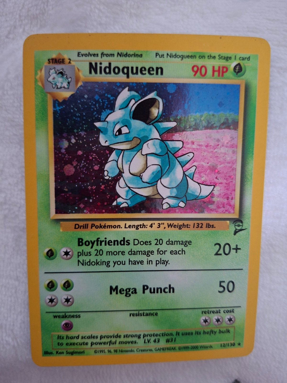 Nidoqueen pokemon kaart, Ophalen