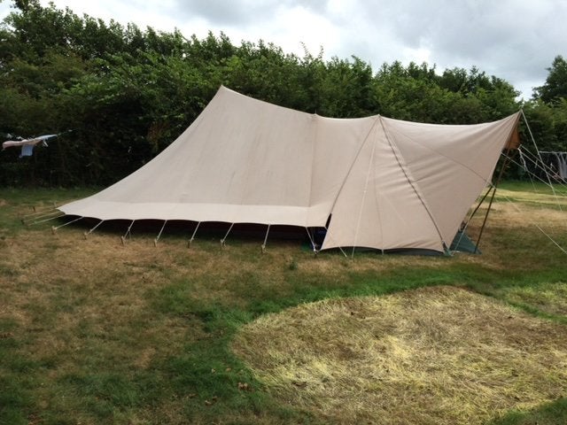 Tent De Waard Albatros+zijwanden+Vario luifel+Binnentent, Ophalen, Gebruikt, Tot en met 4
