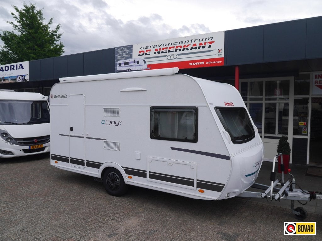 Dethleffs C'Joy 390 QSH Luifel Mover Fietsendr, Standaardzit, Bedrijf, Tot en met 3, 750 - 1000 kg