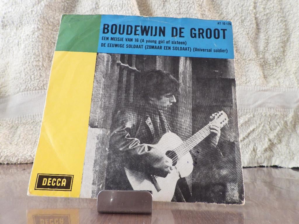 Boudewijn de Groot – Een Meisje Van 16, Cd's en Dvd's, Vinyl Singles, Ophalen of Verzenden, Gebruikt, Pop, Single