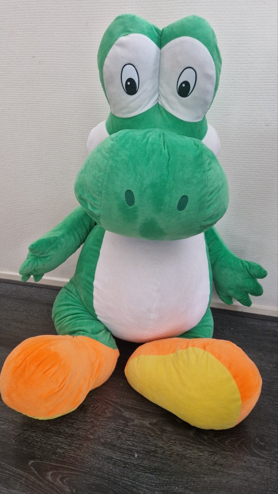 Grote Yoshi knuffel 120cm, Ophalen, Groen, Overige typen, Zo goed als nieuw