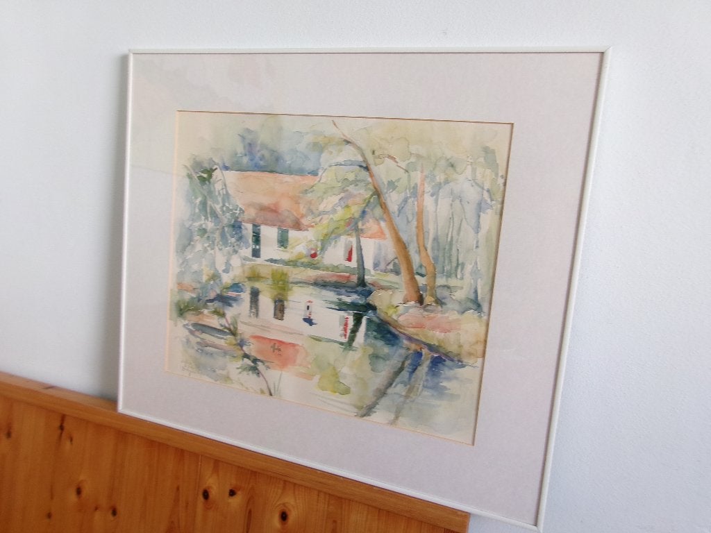 Aquarel - Willie '89 Bergen NH, Ophalen