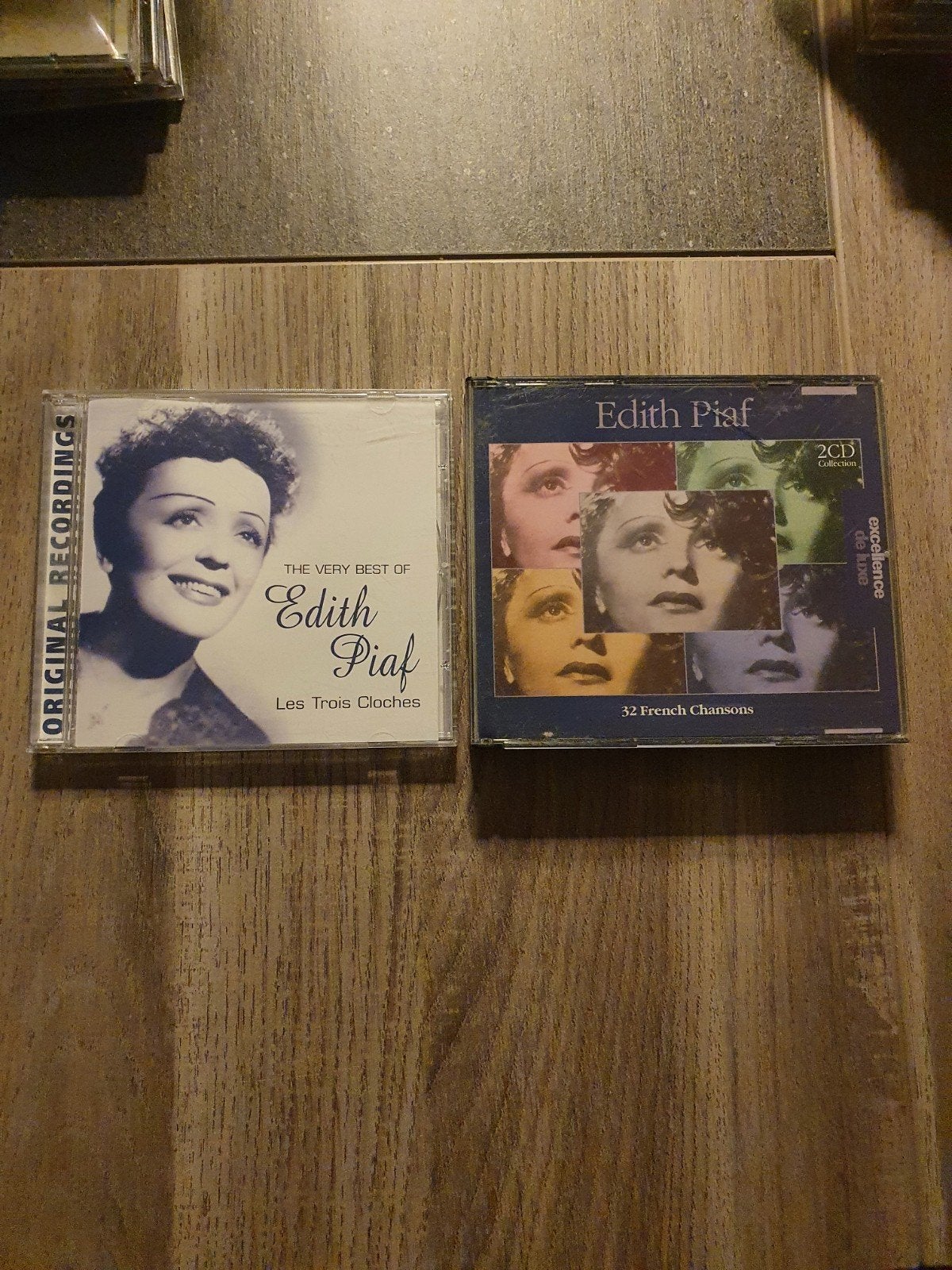 2x cd edith piaf, Cd's en Dvd's, Cd's | Franstalig, Ophalen of Verzenden, Zo goed als nieuw