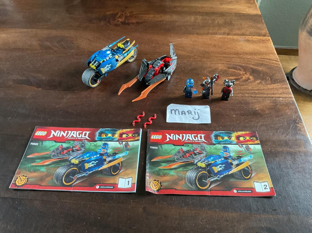 Lego Ninjago 70622 Desert Lightning / Woestijnstrijders, Kinderen en Baby's, Speelgoed | Duplo en Lego, Zo goed als nieuw, Lego