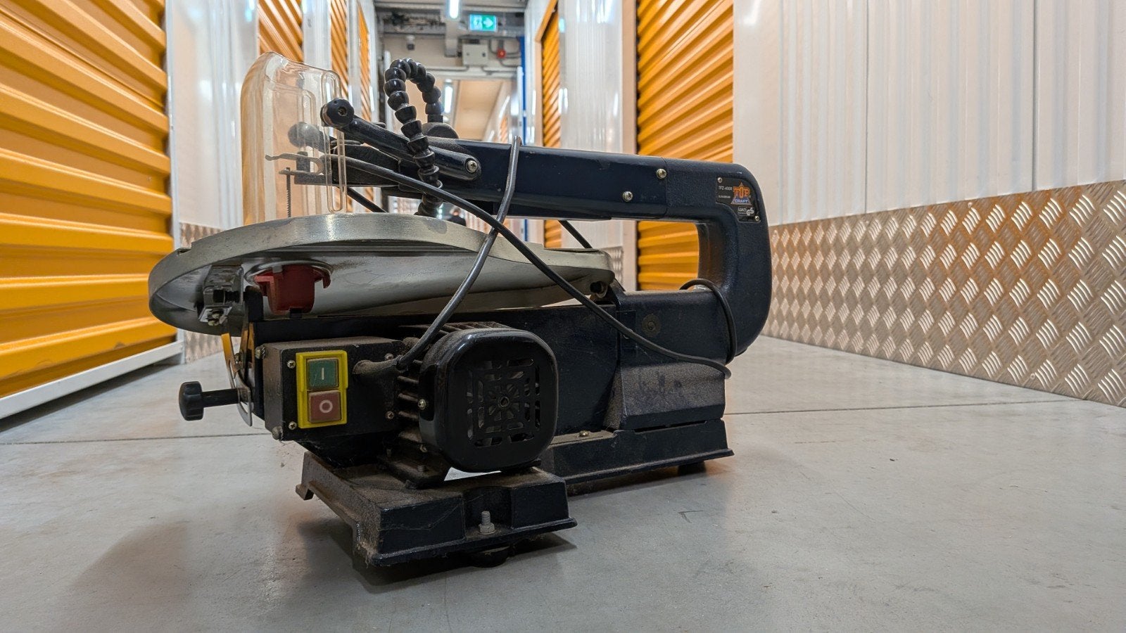 Topcraft elektrische figuurzaag TFZ-400R, Doe-het-zelf en Verbouw, Ophalen, Topcraft/FERM, Gebruikt, 30 tot 70 mm