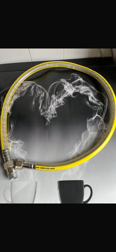 Gasslang voor fornuis, Overige materialen, 6 meter of meer, Overige typen, Ophalen of Verzenden