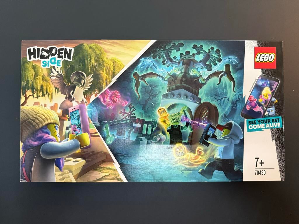 Nieuw Lego Hidden Side 70420 Kerkhof Mysterie, Overige thema's, Lego, Nieuw, Ophalen of Verzenden