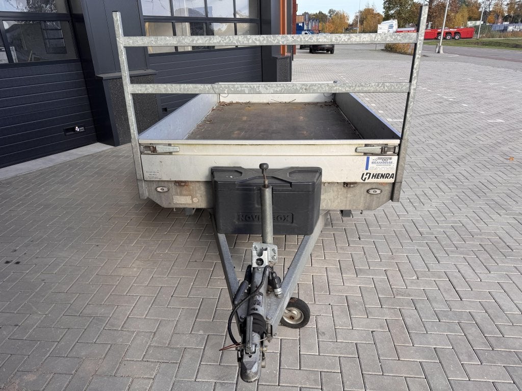 Henra plateauwagen 2700kg met slede!, Auto diversen, Gebruikt