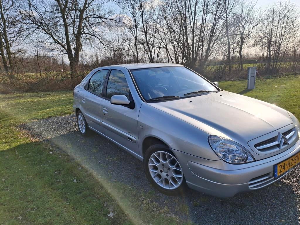 Citroën Xsara 1.6 I 16V 2002 Grijs, Xsara, 1116 kg, 4 cilinders, Leder en Stof