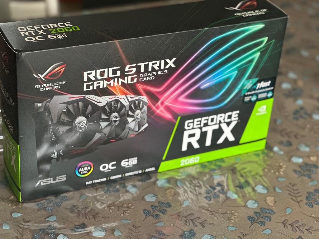 videokaartASUS ROG STRIX RTX 2060 OC Edition – Goede staat, Computers en Software, Videokaarten, Ophalen, PCI-Express 3, GDDR6