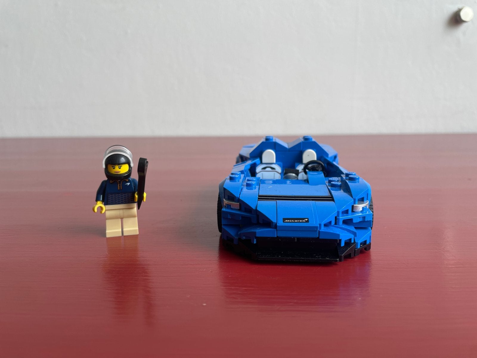Lego Speed Champions McLaren Elva met minifiguur, Ophalen of Verzenden, Zo goed als nieuw, Overige merken