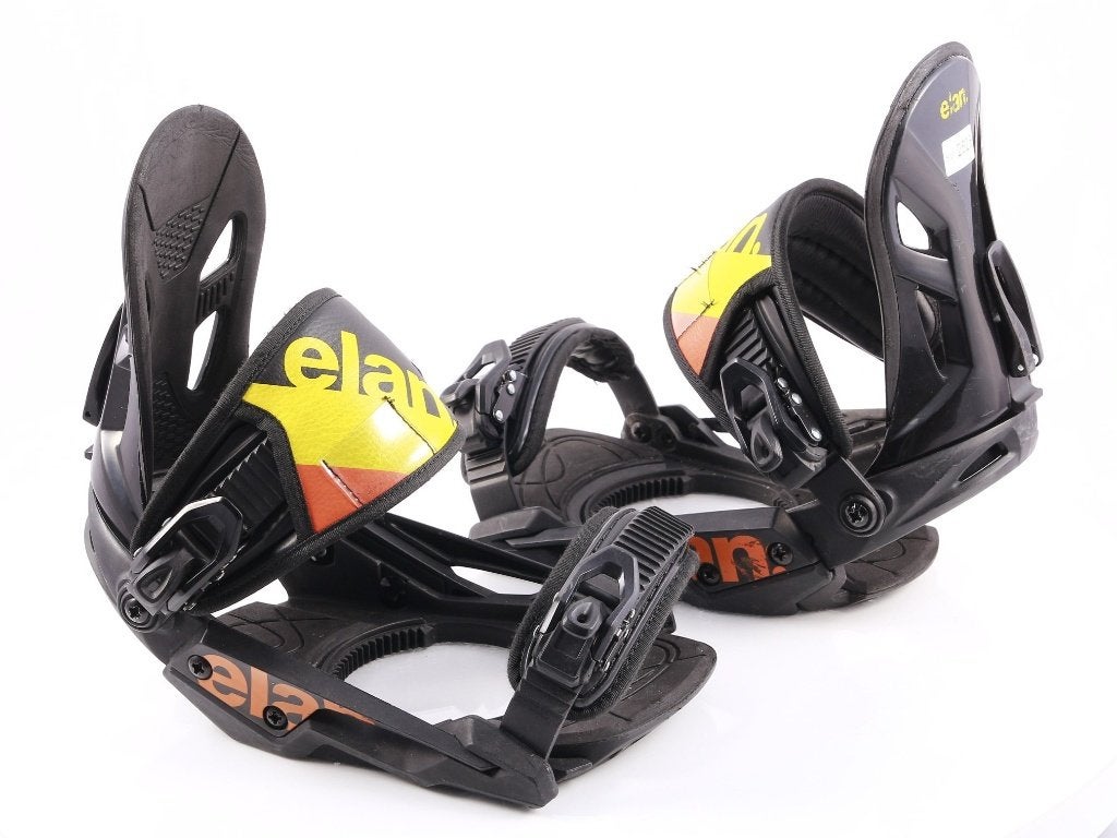 M snowboard bindingen ELAN XENON, Black/yellow, Verzenden, Gebruikt, Bindingen
