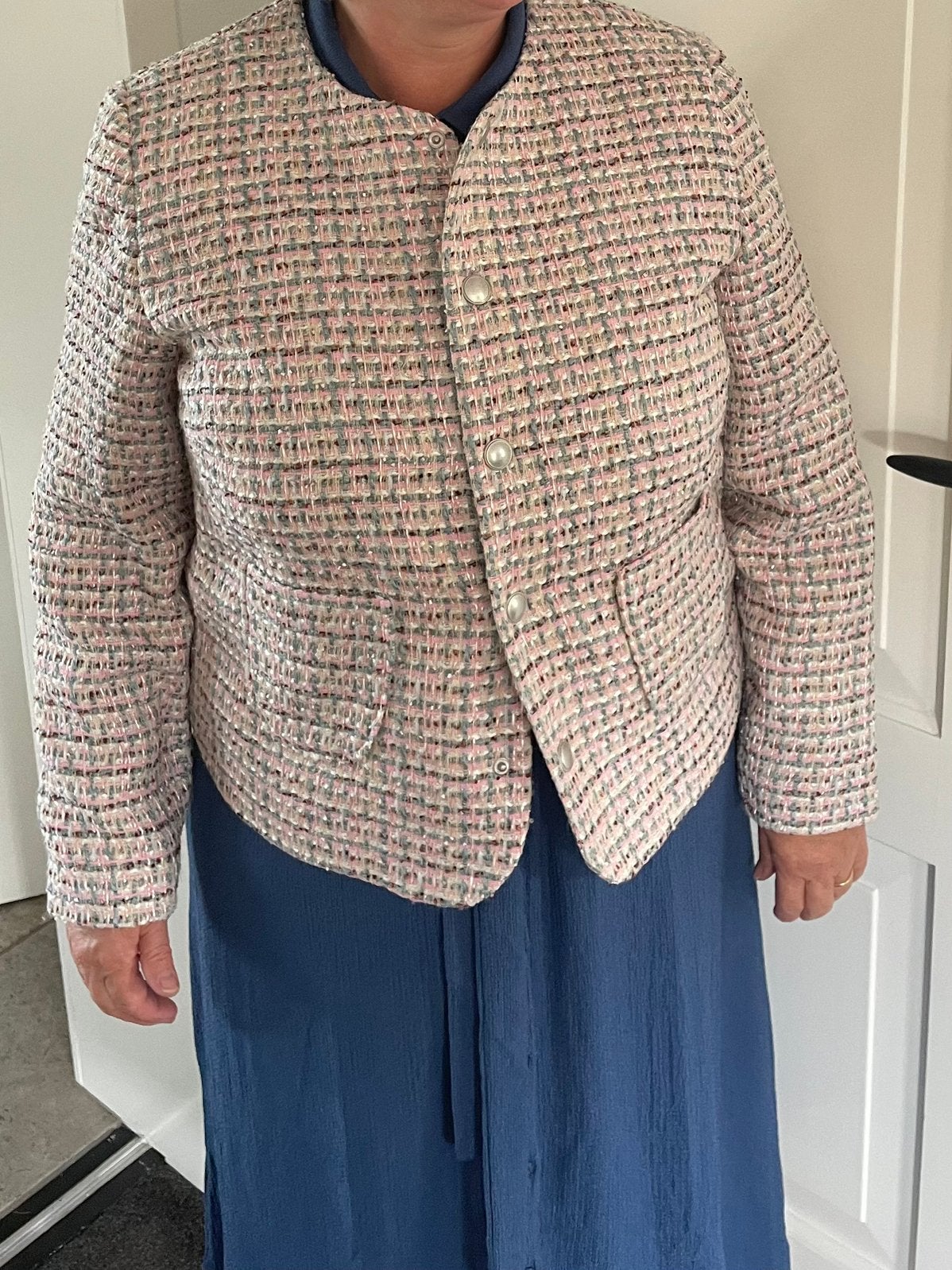 Dames bazer, Ophalen of Verzenden, Zo goed als nieuw, Maat 46/48 (XL) of groter