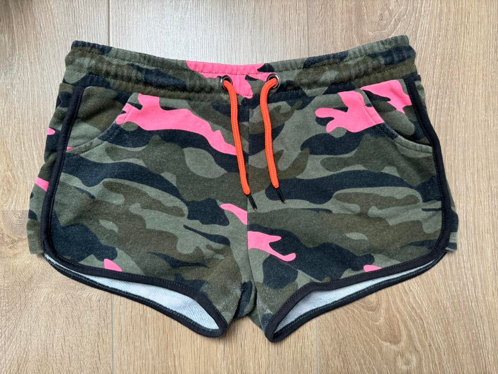 Coolcat camouflage print korte broek maat 146/152, Ophalen of Verzenden, Gebruikt, Meisje, Broek