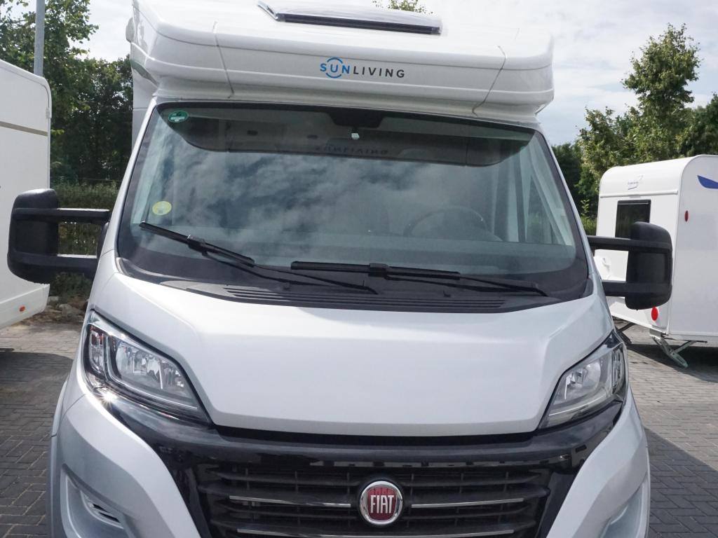 Sun Living S 65 SL NIEUWSTAAT 1e eig., Caravans en Kamperen, Campers, Ringverwarming, Fiat, Tot en met 2, Bedrijf