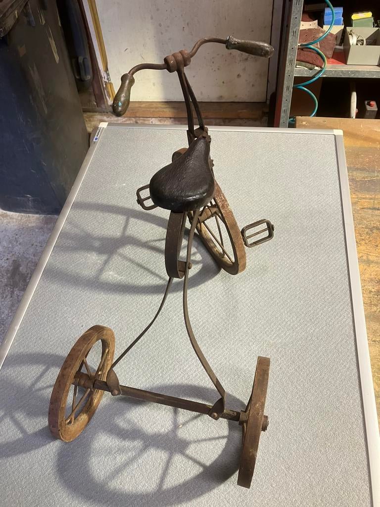 Antiek fietsje, Antiek en Kunst, Antiek | Speelgoed, Ophalen of Verzenden