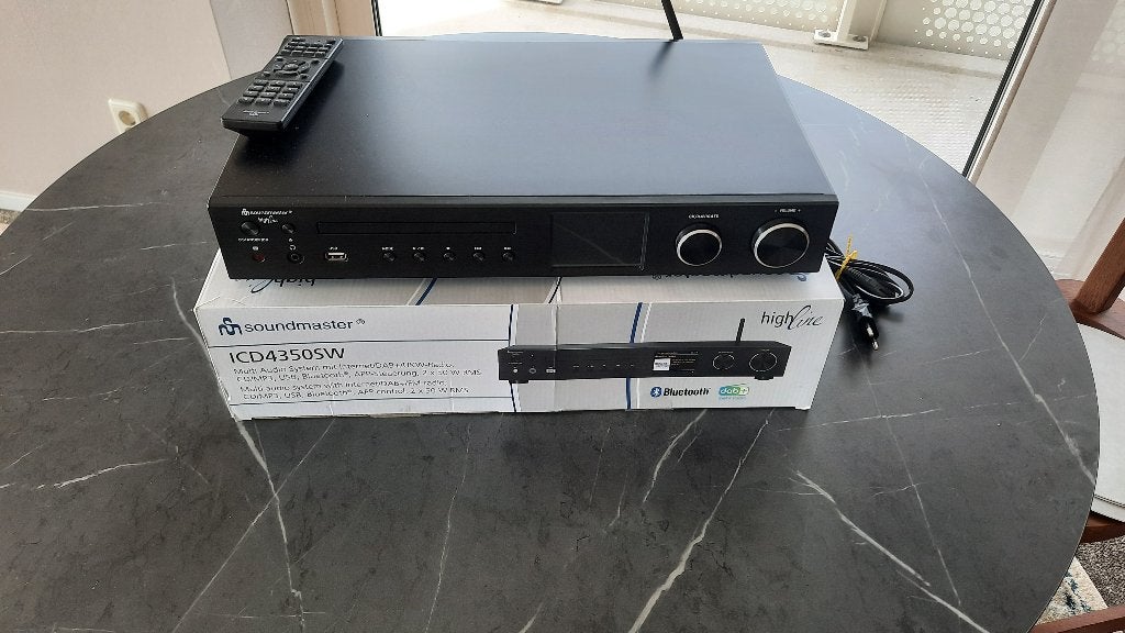 Soundmaster ICD4350SW, Ophalen of Verzenden, Zo goed als nieuw, Overige typen, Met cd-speler