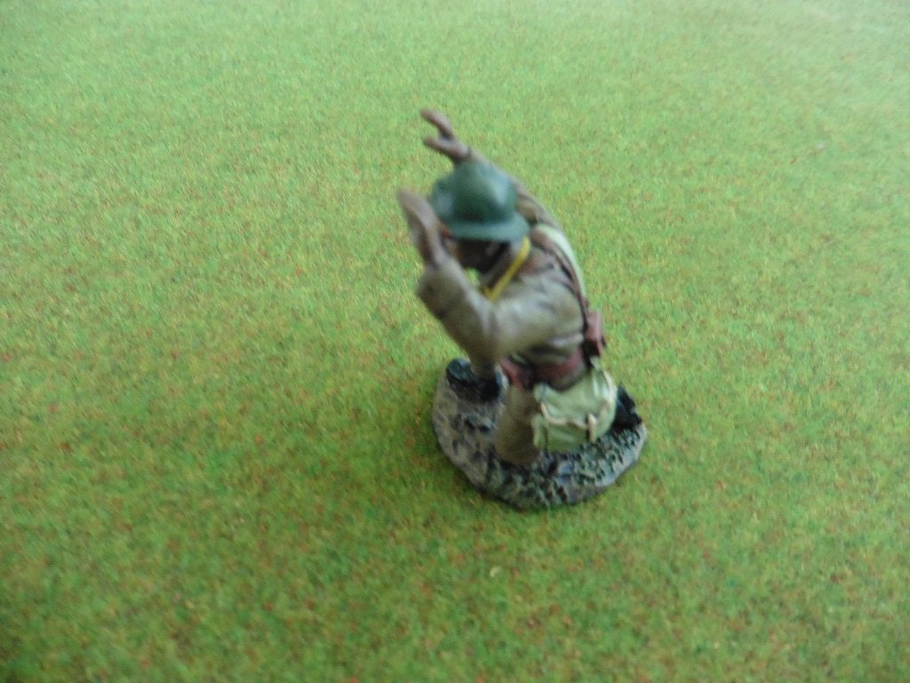 King & Country FOB035, Surrendering Senegalese A., Verzamelen, Ophalen of Verzenden, Landmacht, Overige gebieden, Miniatuur of Beeldje