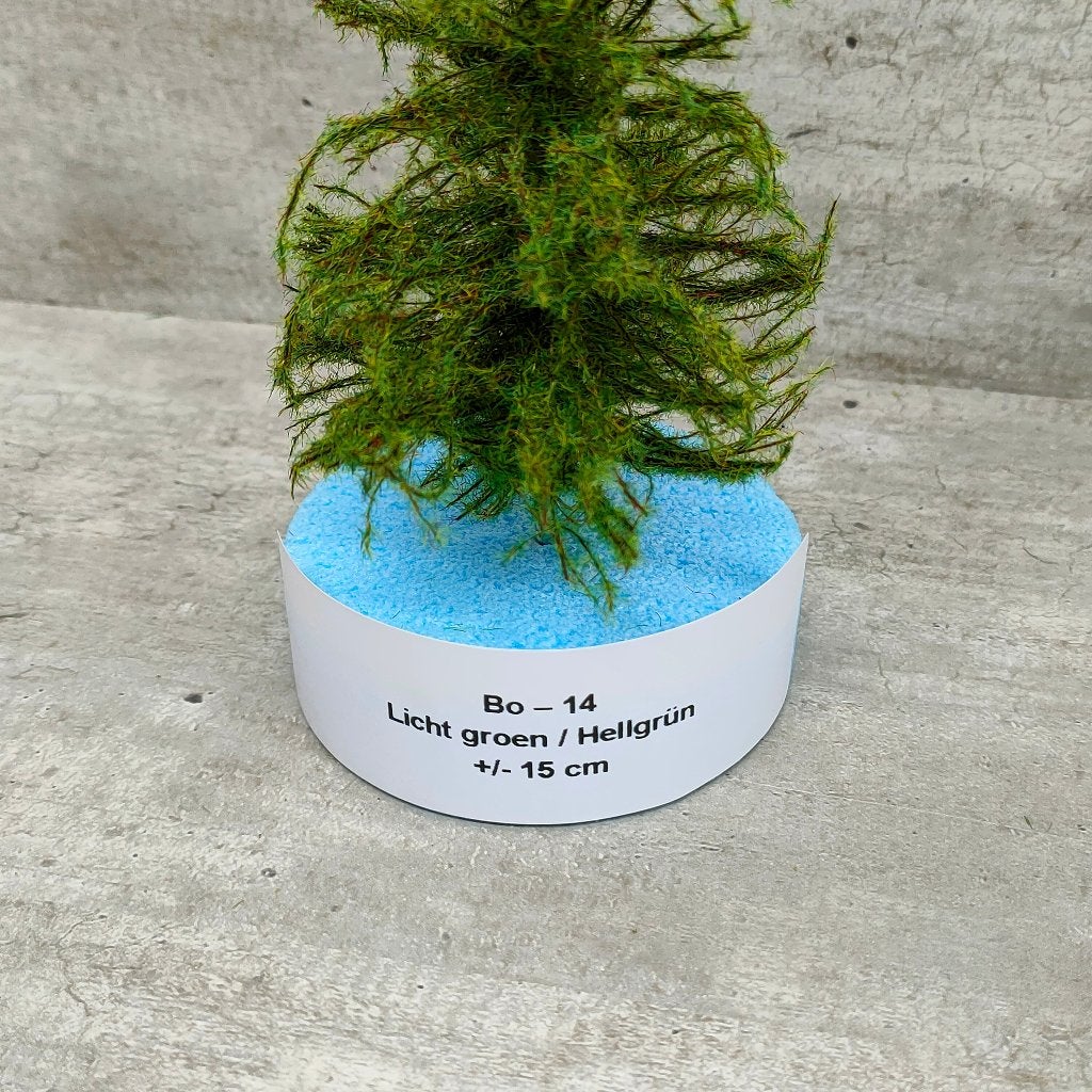 modeltrein Bo - 14 BOMEN 15 cm Licht Groen, Overige merken, Gelijkstroom, Natuur, Nieuw