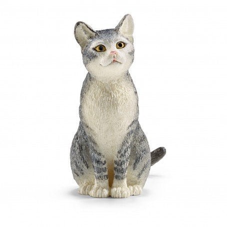 Schleich 13771 kat, dierfiguur, Ophalen of Verzenden, Zo goed als nieuw, Hond of Kat, Beeldje of Figuurtje