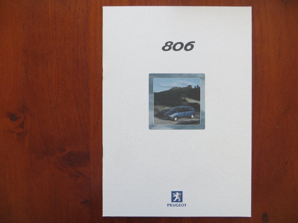Peugeot 806 (juni 2000), Ophalen of Verzenden, Nieuw, Peugeot