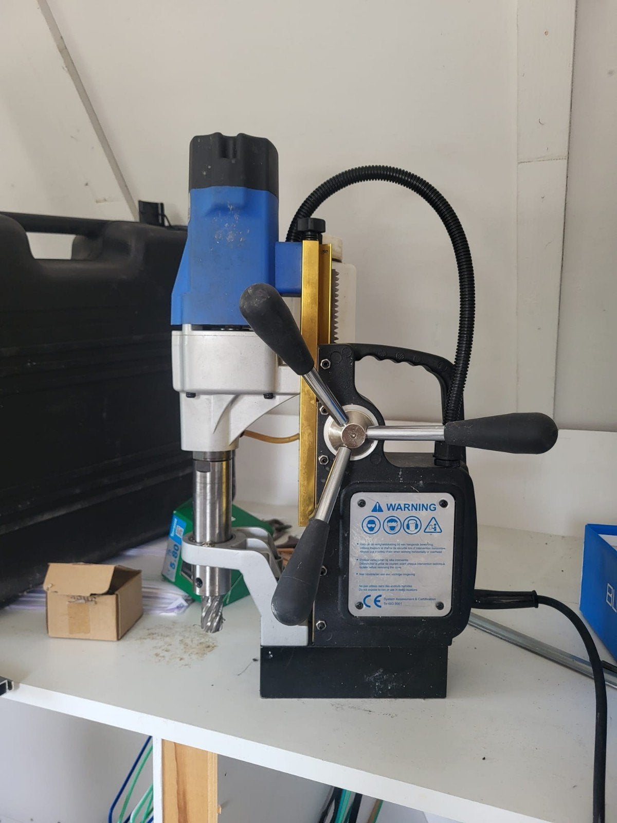 Contimac Magneetboormachine - Krachtig en Betrouwbaar, Ophalen