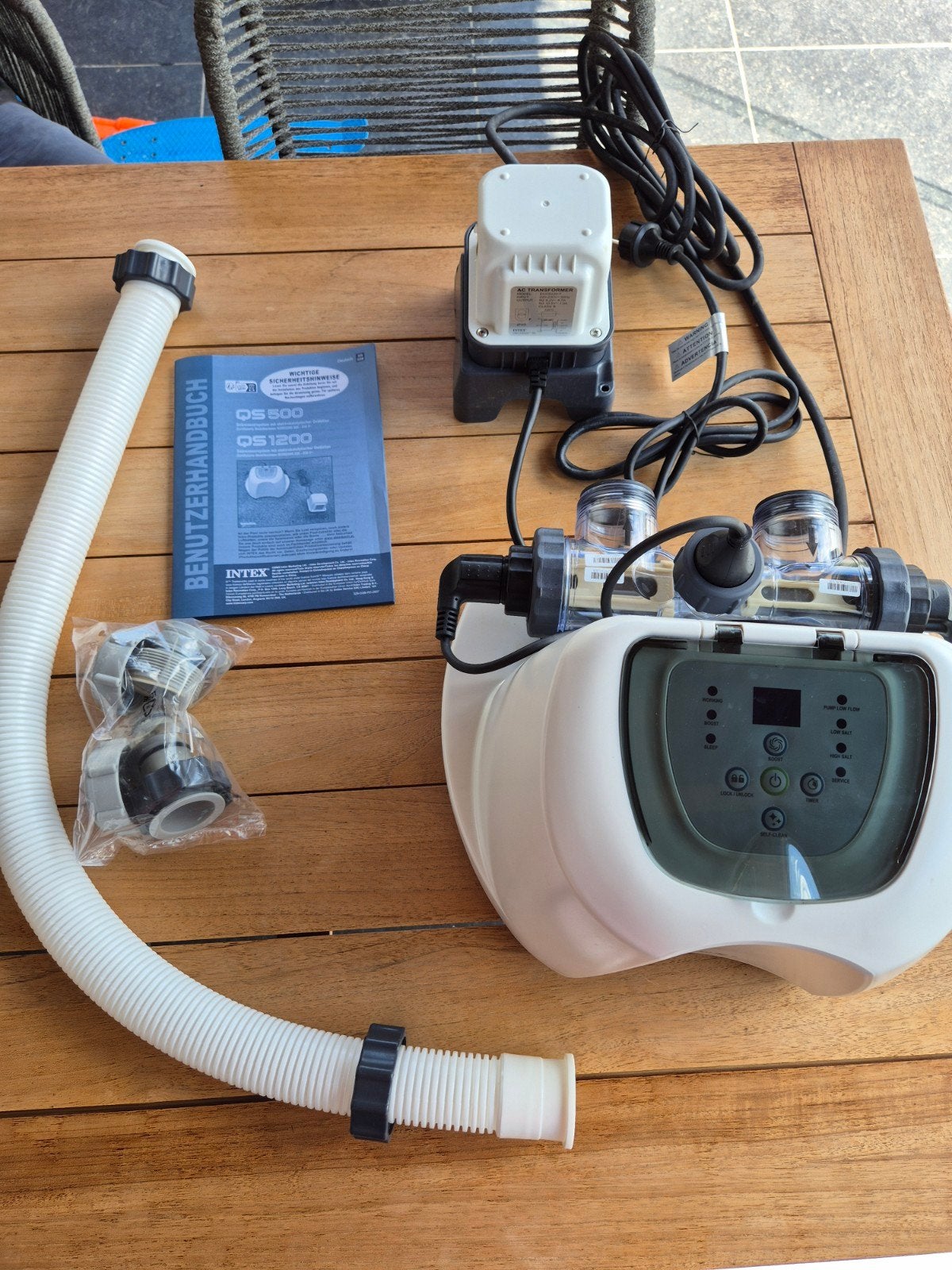 Intex zoutwatersysteem QS500, Tuin en Terras, Zwembad-toebehoren, Ophalen of Verzenden, Nieuw