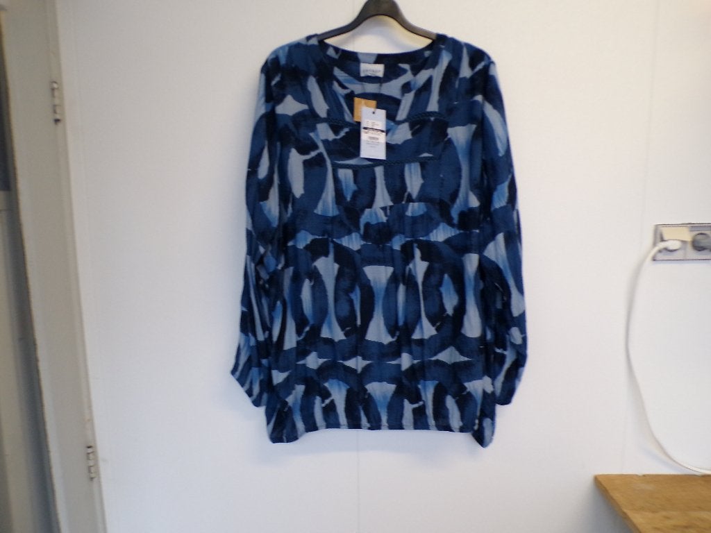 Mooi blauwtinten tuniek Zhenzi XXXL - 58 nieuw!, Zhenzi, Blauw, Blouse of Tuniek, Nieuw
