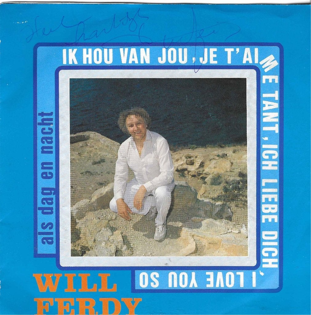 vinyl single  Will Ferdy, Cd's en Dvd's, Vinyl | Nederlandstalig, Ophalen of Verzenden, Zo goed als nieuw, Overige formaten, Levenslied of Smartlap