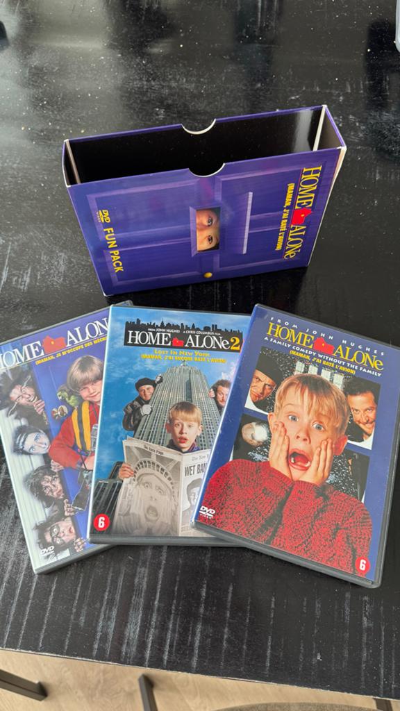 Home Alone DVD Fun Pack - De complete trilogie, Cd's en Dvd's, Dvd's | Komedie, Gebruikt, Actiekomedie, Boxset, Vanaf 6 jaar, Ophalen