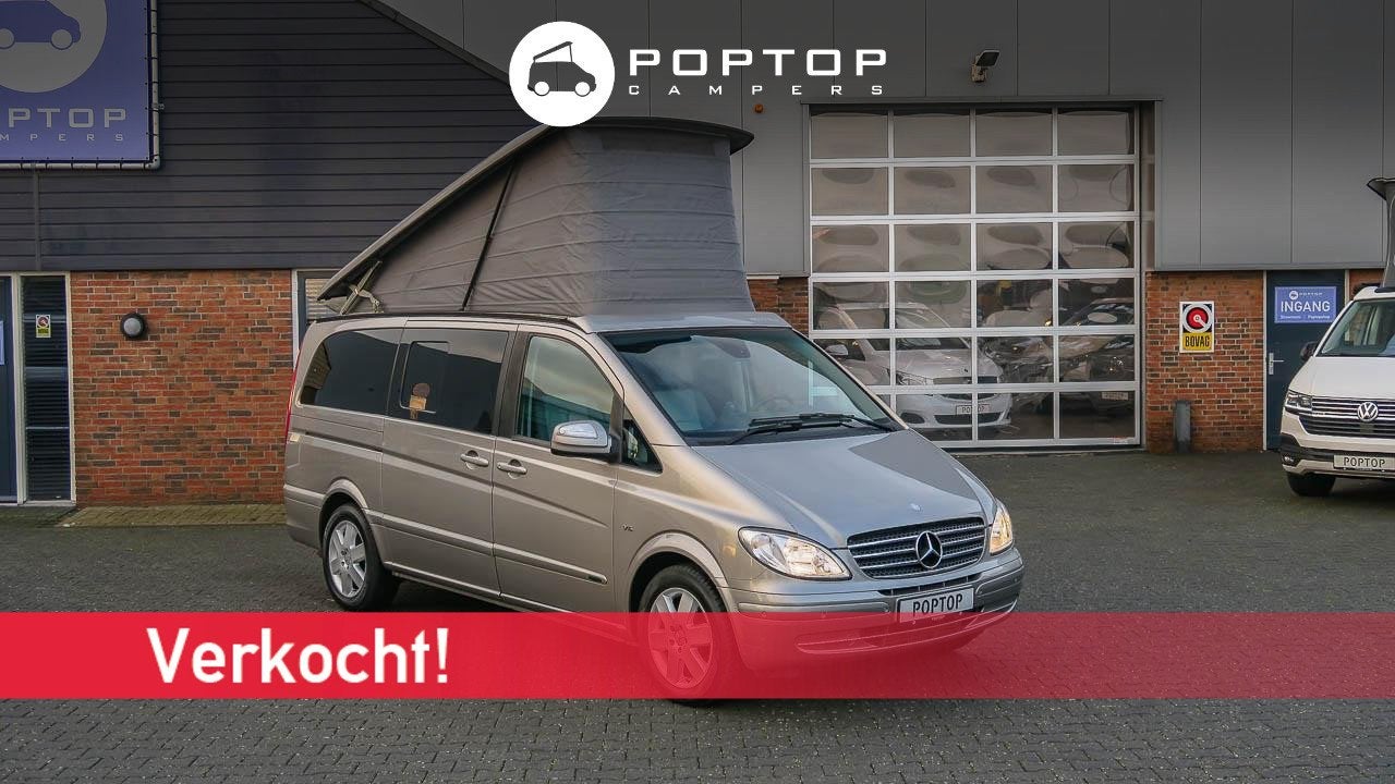 Mercedes Viano Westfalia Marco Polo 3.0V6 met scherpe zo-mee, Caravans en Kamperen, Automaat, Mercedes-Benz, Bedrijf, Diesel