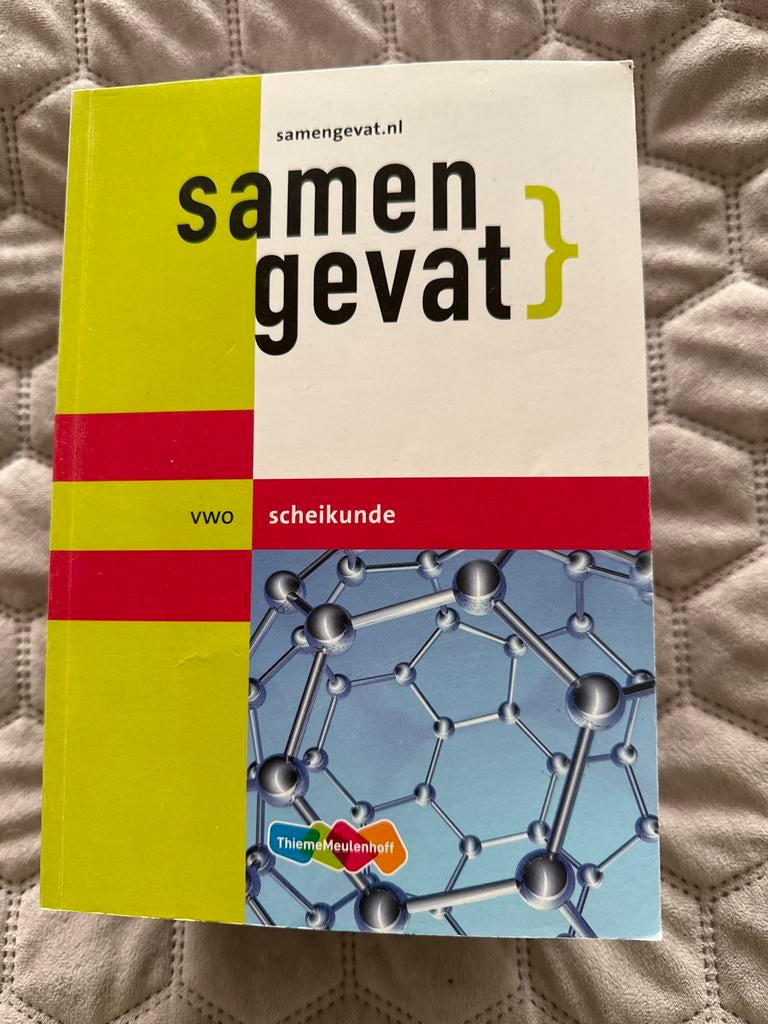 Samengevat vwo scheikunde, Ophalen of Verzenden, Beta, Gelezen, WO