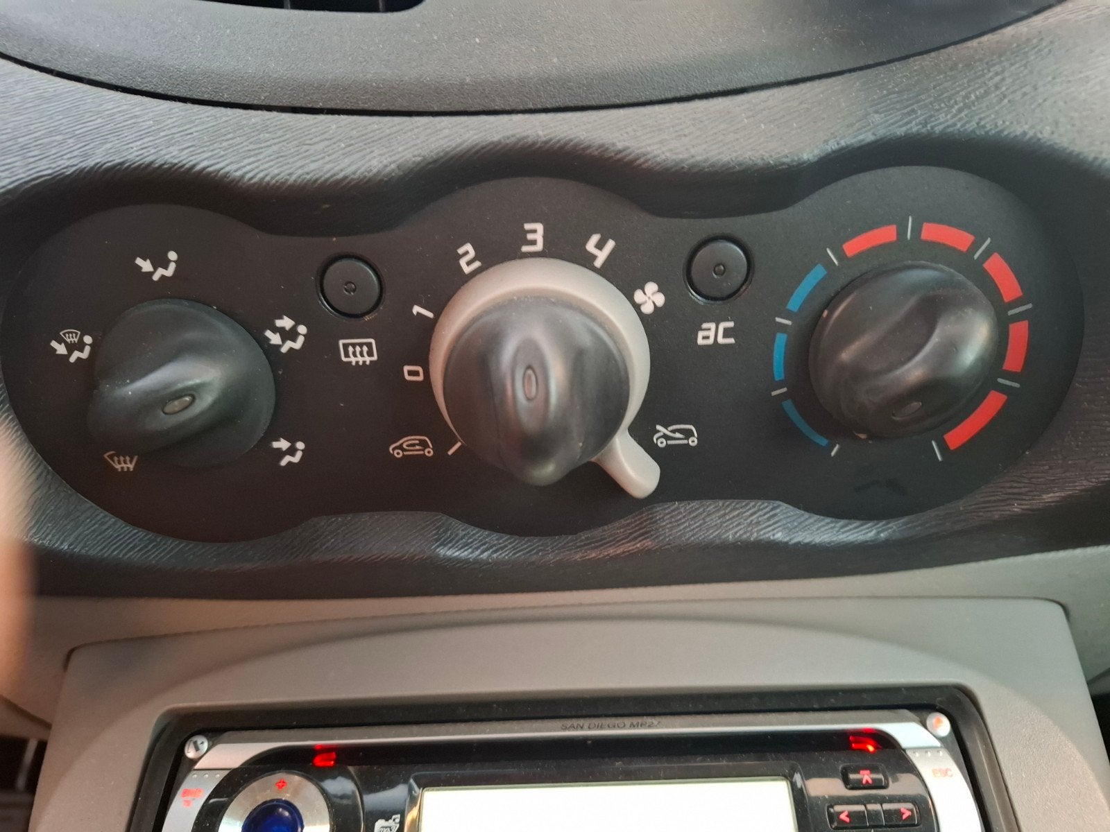 Renault Twingo 1.1 2008 Blauw, Auto's, Renault, Voorwielaandrijving, Twingo, 31 €/maand, 4 cilinders