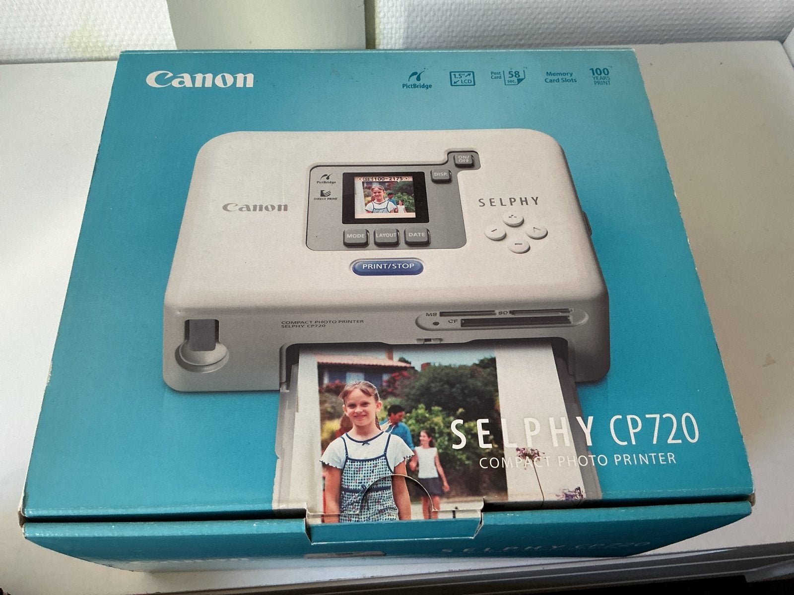 Canon Selphy CP720 Compacte Fotoprinter -, Ophalen, Gebruikt, Fotoprinter, PictBridge